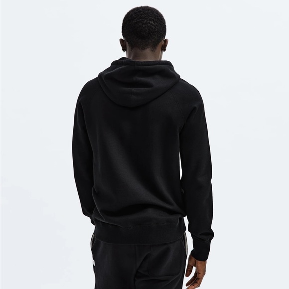 Reigning Champ Midweight Terry Pullover Hoodie in Black sz S - Picture 8 of 10